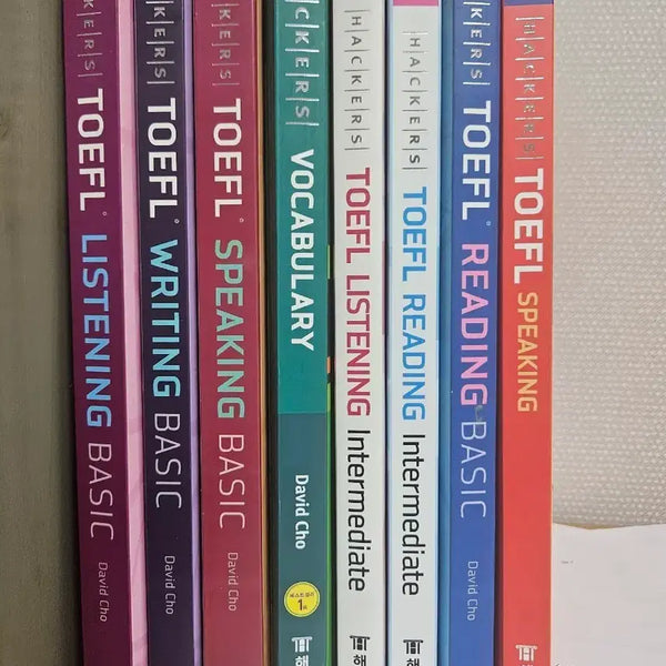 [BUNJANG] Hacker's TOEFL Textbook Set / 도서
