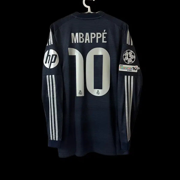 [BUNJANG] Real Madrid 25/26 Away Long Sleeve Mbappé Jersey (Domestic L) / [국내L] 25/26 레알마드리드 어웨이 긴팔 음바페 유니폼
