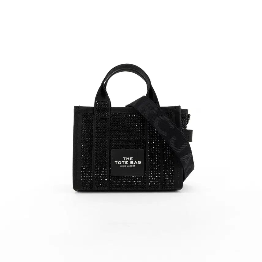 [BUNJANG] Marc Jacobs Crystal Canvas Small Tote Bag Black / 마크제이콥스 데이지 토트백