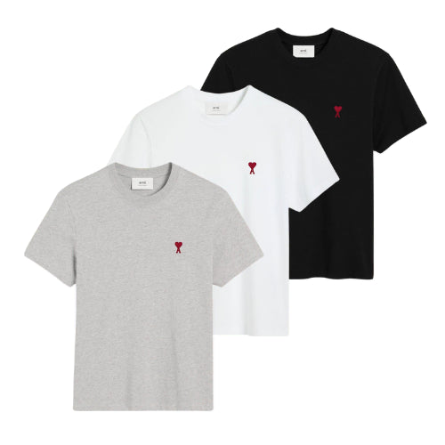 [BUNJANG] AMI Paris Small Heart Classic Fit T-Shirt / [새상품] 아미 스몰하트 클래식핏 반팔