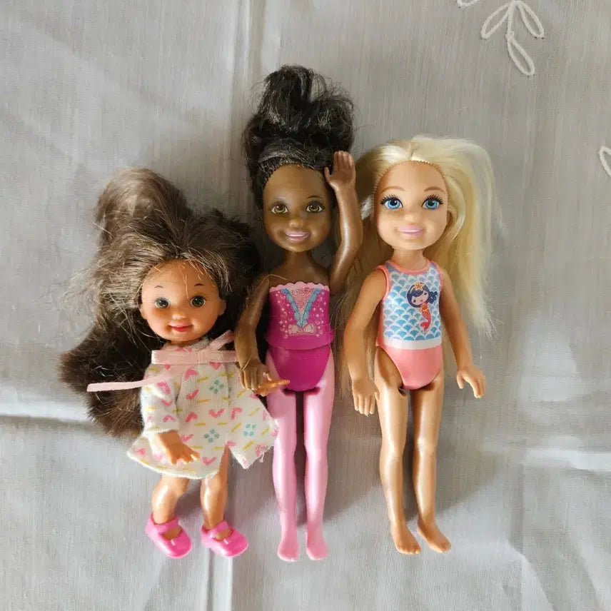 [BUNJANG] Vintage Barbie Dolls Set: Chelsea Doll & Kelly Doll / 빈티지 바비인형 세트 첼시인형/켈리인형