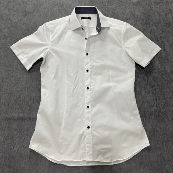 [BUNJANG] Daks White Short Sleeve Shirt Size 95 / 95 닥스 화이트 반팔 셔츠