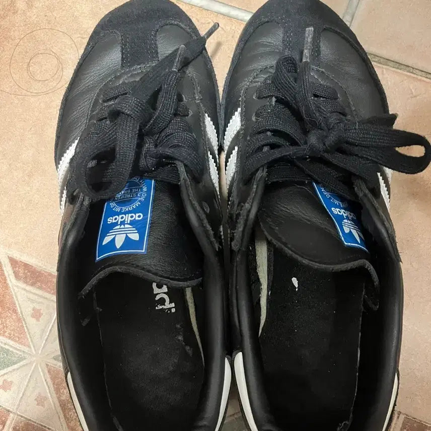 [BUNJANG] Adidas Samba Black Sneakers / 아디다스 삼바 블랙 스니커즈