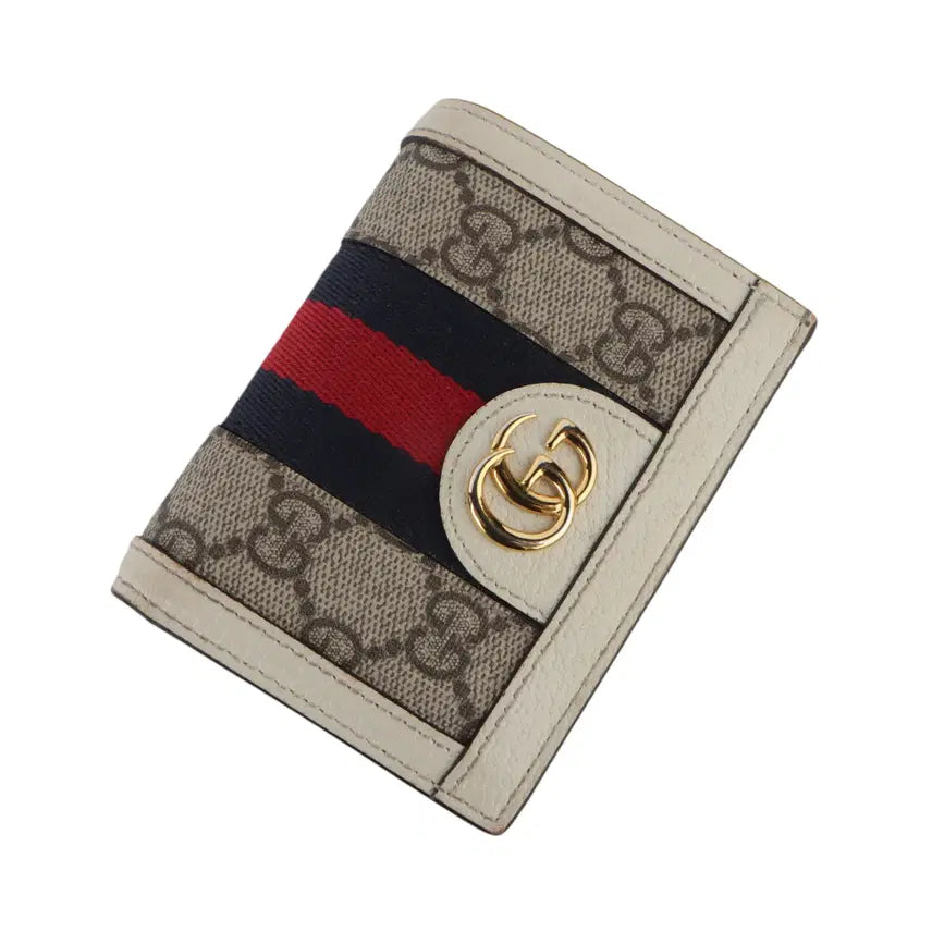 [BUNJANG] Gucci 523155 GG Ophidia Card Case Wallet / 구찌 523155 GG 오피디아 카드 케이스 반지갑 33538Y