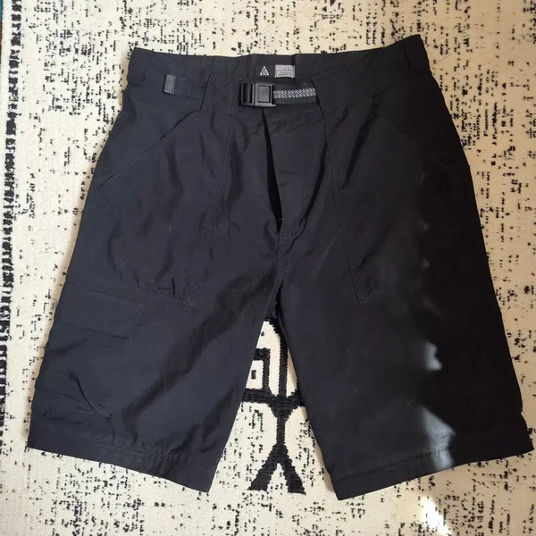 [BUNJANG] Nike ACG Men's Windbreaker Cargo Shorts Black Size 85 / 나이키 ACG 남성 윈드브레이커 블랙카고 반바지 85사이즈