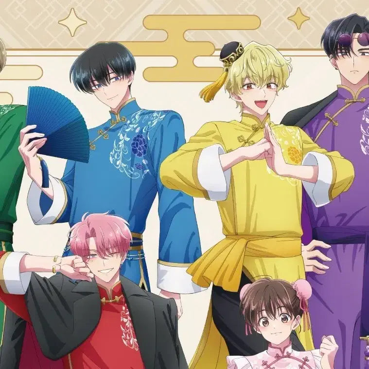 [BUNJANG] Tamontan - Cheongsam Illustration Pre-order Group Purchase / [타몬군 지금 어느쪽?!] 치파오 예약구매 공구