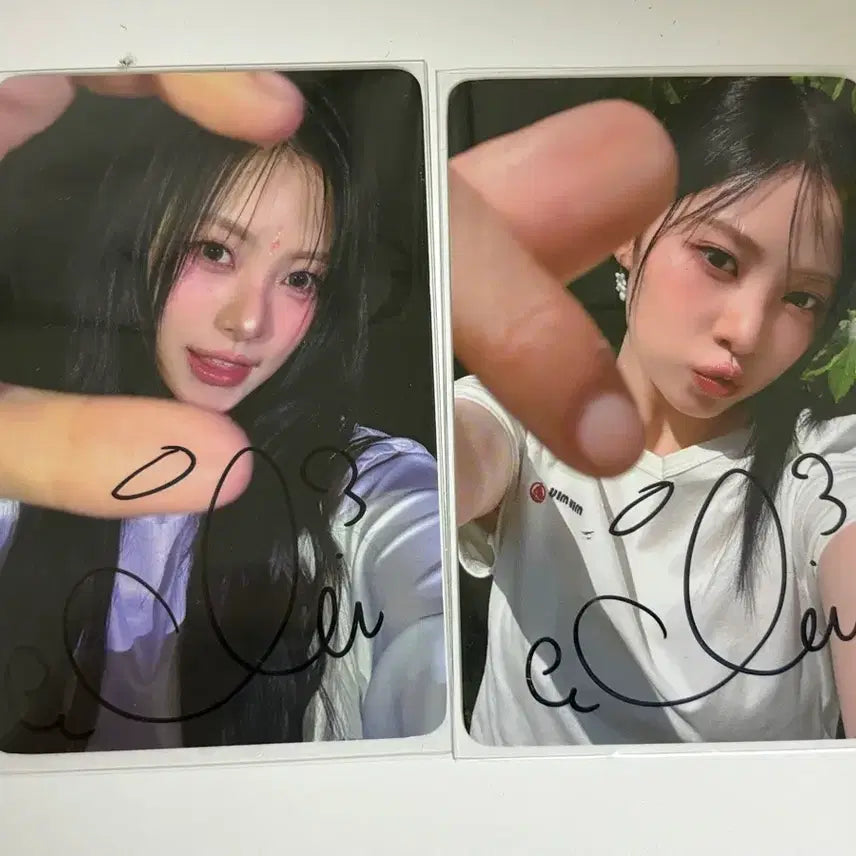 [BUNJANG] RESCENE Reive Signed Photocard Bundle Set / 리센느 리브 싸인 포토카드