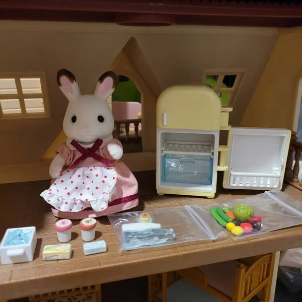 [BUNJANG] Sylvanian Families Mother's Refrigerator / 실바니안 엄마 냉장고