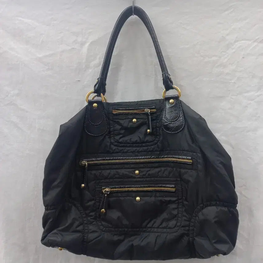 [BUNJANG] Tod's Black Fabric Shoulder Bag / TOD'S 블랙 패브릭 숄더백