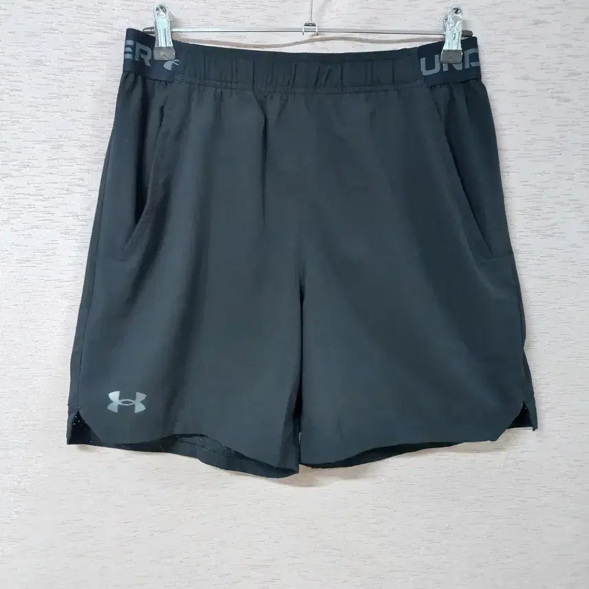[BUNJANG] Under Armour Black Shorts Men's L / B7-29/언더아머 블랙 반바지 남성L