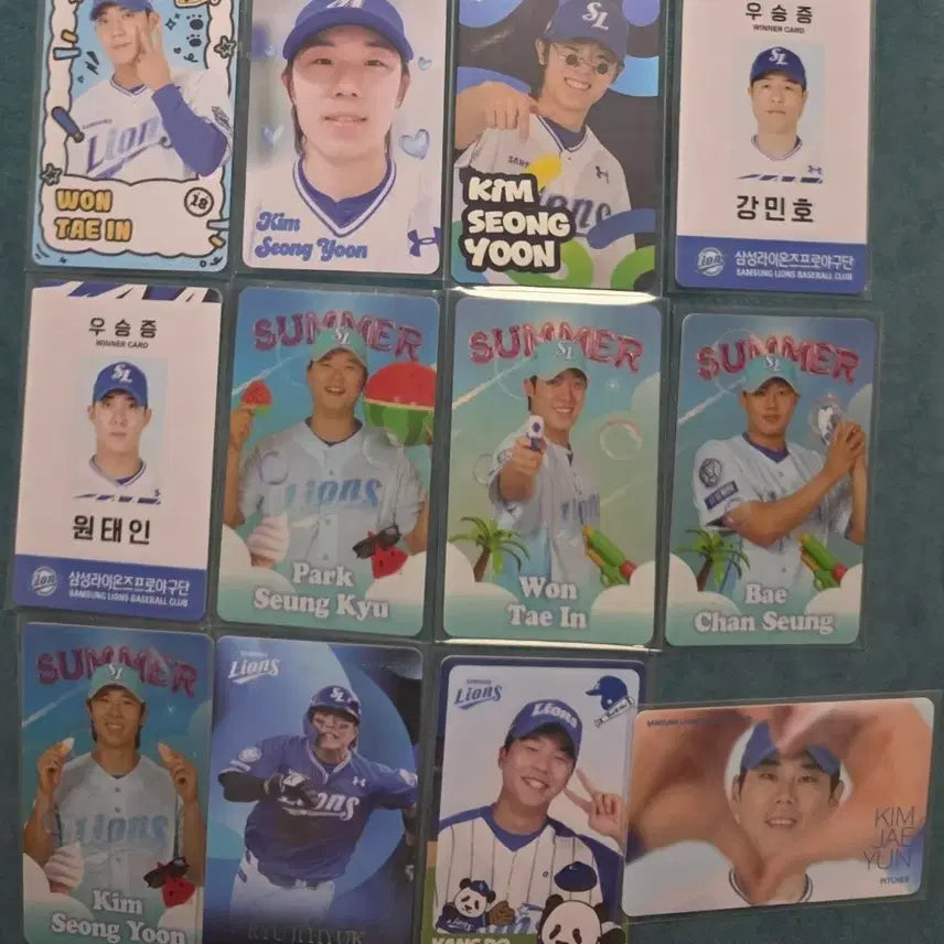 [BUNJANG] Samsung Lions Lee Ho-seong Baseball Card / 삼성 라이온즈 25 작년 포카 교환