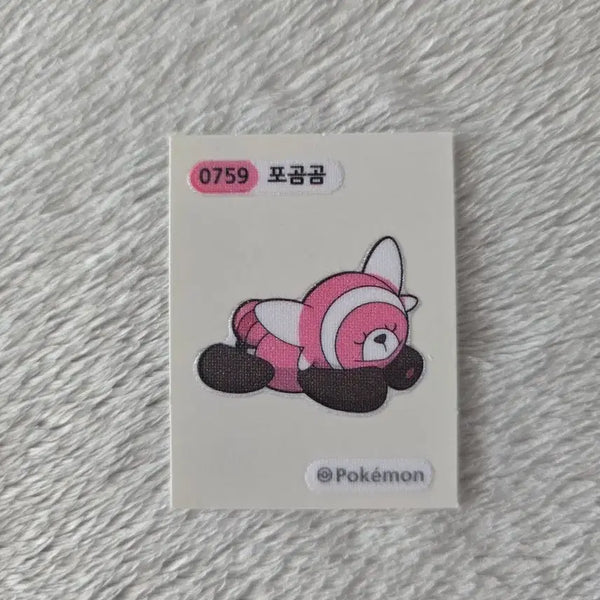 [BUNJANG] Pokemon Spoink Sticker / 포켓몬 포곰곰 띠부씰