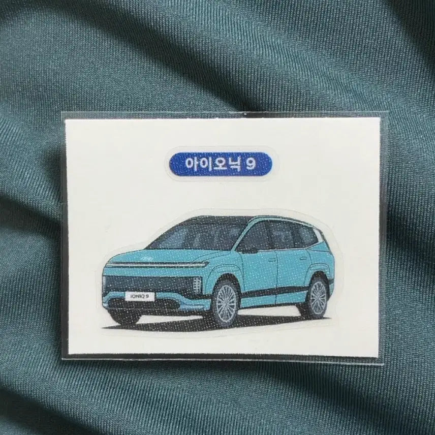 [BUNJANG] Hyundai IONIQ 9 Ttibusel Sticker Set / 현대차 아이오닉9 띠부씰