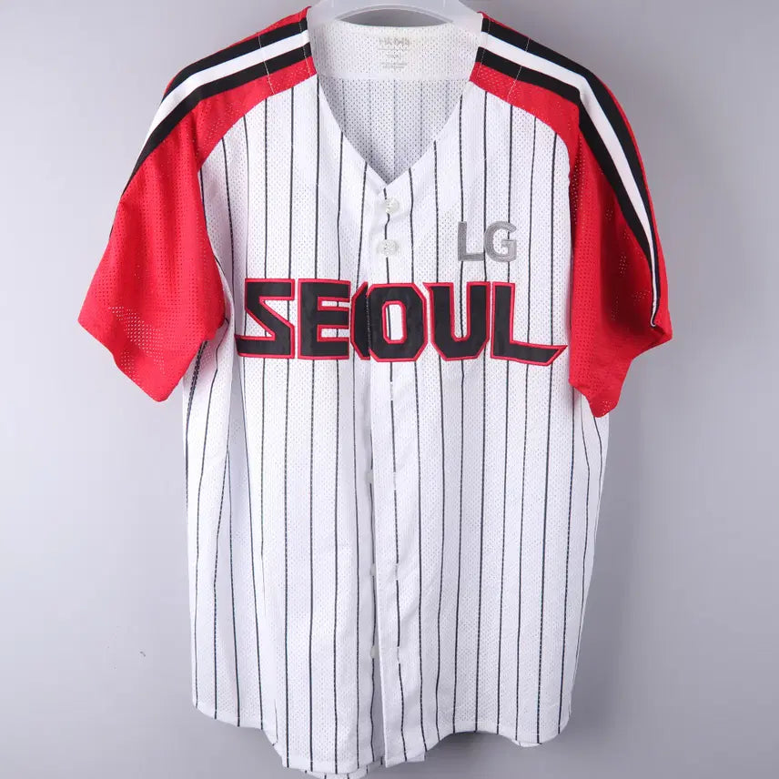 [BUNJANG] LG Twins Seoul Baseball Uniform - Yoo Kang-nam (XL) / LG트윈스 서울 유니폼 유강남 (XL)