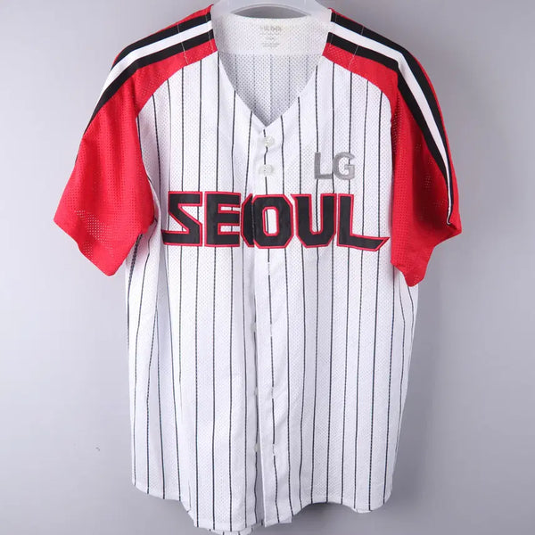 [BUNJANG] LG Twins Seoul Baseball Uniform - Yoo Kang-nam (XL) / LG트윈스 서울 유니폼 유강남 (XL)