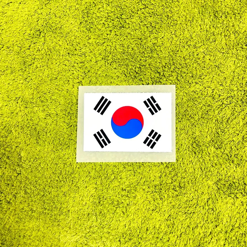 [BUNJANG] South Korea Taegeukgi Flag Patch / 대한민국 태극기 티셔츠 패치 한국 유니폼 월드컵 A매치 축구 국대 군인