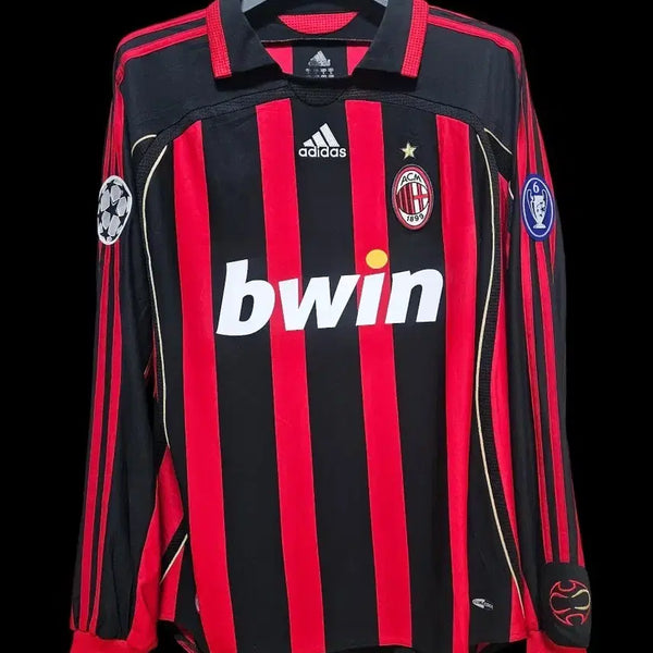 [BUNJANG] AC Milan 2006-2007 Kaká Long-Sleeve Jersey / 06-07 AC밀란 유니폼 긴팔 카카 마킹