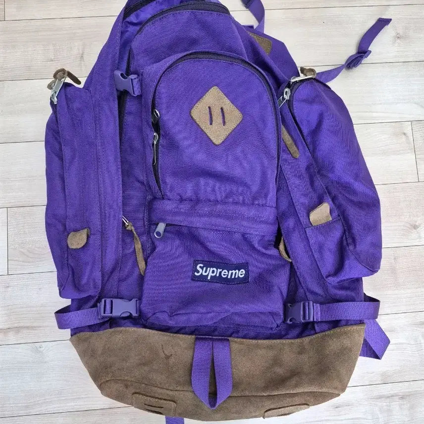 [BUNJANG] Supreme Purple Backpack / 슈프림 퍼플백팩 made in usa예쁘고 선명한 백팩남녀모
