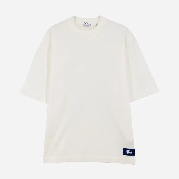 [BUNJANG] Burberry Men's Logo Patch Short Sleeve T-shirt / 버버리 남성 로고 패치 반팔 티셔츠