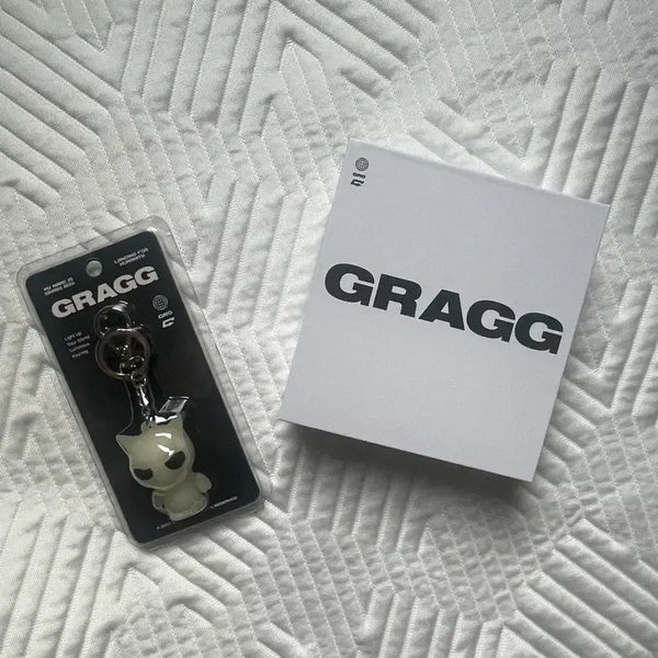 [BUNJANG] GRAGG Flow Heart Battery Keyring (Black Pearl) / [수지 착용/품절대란] GRAGG 그랙 플로우 하트 배터리 키링 (블랙펄)