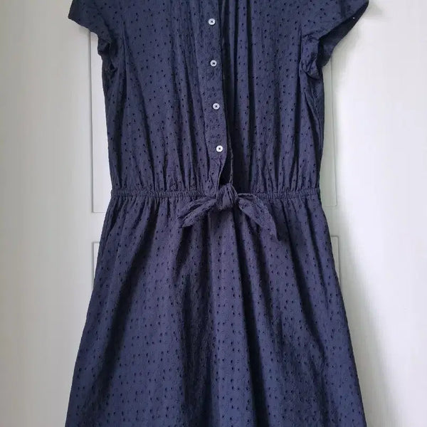 [BUNJANG] J. Crew Lace Punching Short Sleeve Dress XS / 제이크루 레이스 펀칭 반팔원피스 XS(55)