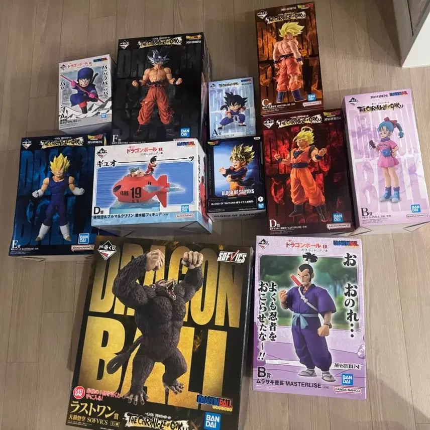 [BUNJANG] Dragon Ball Ichiban Kuji Figures Bundle Set / 드래곤볼 이치방 쿠지