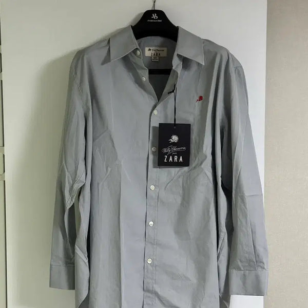 [BUNJANG] Zara x Willy Chavarria Relaxed Fit Cotton Shirt Sky Blue / <L> 자라 X 윌리 차바치아 릴렉스드 핏 코튼 셔츠 스카이블루