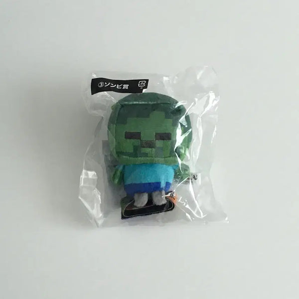 [BUNJANG] Minecraft Zombie Plush Keychain / 마인크래프트 마크 쿠지 인형 누이 키링 - 좀비