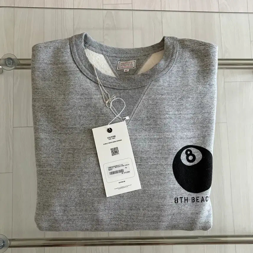[BUNJANG] Real McCoy 8th Beach 8-Ball Sweatshirt XL / 리얼맥코이 8TH BEACH 8볼 스웻셔츠 XL