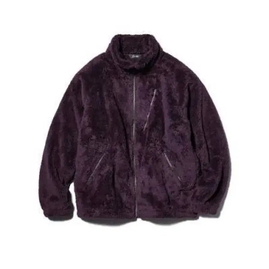 [BUNJANG] Uniqlo x Needles Fleece Full Zip Jacket Purple M / 새상품 유니클로 니들스 플리스 후리스 풀집업 자켓100M 퍼플