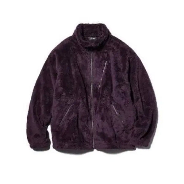 [BUNJANG] Uniqlo x Needles Fleece Full Zip Jacket Purple M / 새상품 유니클로 니들스 플리스 후리스 풀집업 자켓100M 퍼플
