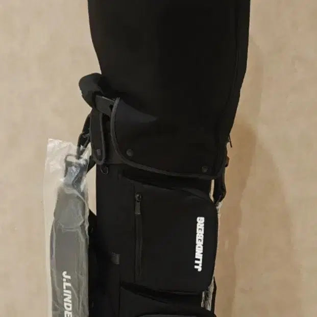 [BUNJANG] J.Lindeberg Stand Bag Black / 제이린드버그 스탠드백 블랙 골프백(새제품)