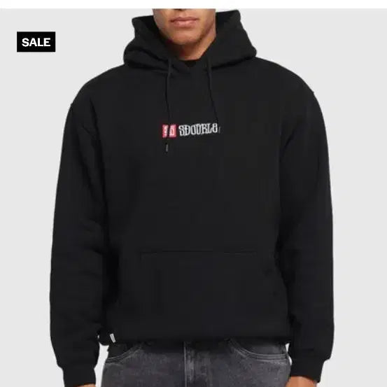 [BUNJANG] ESSE Cube Block Fleece Hoodie / 95. 에스더블에스큐브블럭 기모후드티 가슴 67cm길이64cm상태좋아요