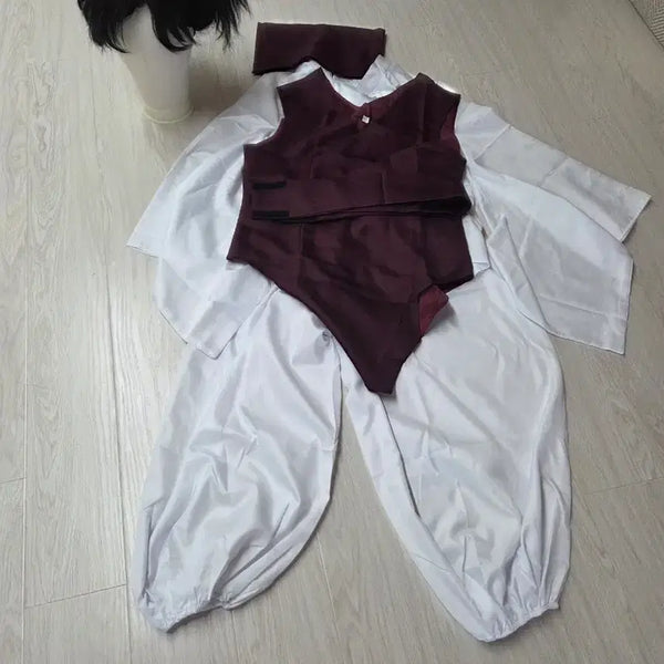 [BUNJANG] Jujutsu Kaisen Choso Cosplay Costume Set (Includes Wig) / 주술회전 - 쵸소우 코스프레 의상 (가발 포함)