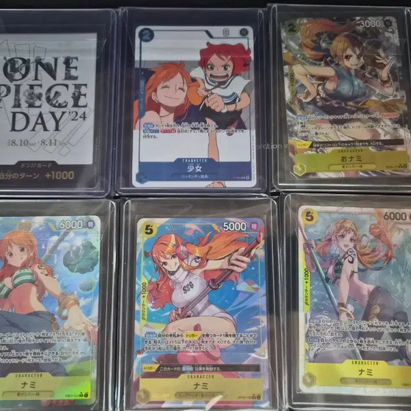 [BUNJANG] One Piece Card Nami 5-Type Set (Japan Edition) / 일판 원피스카드 나미5종세트 / 원피스데이 둥