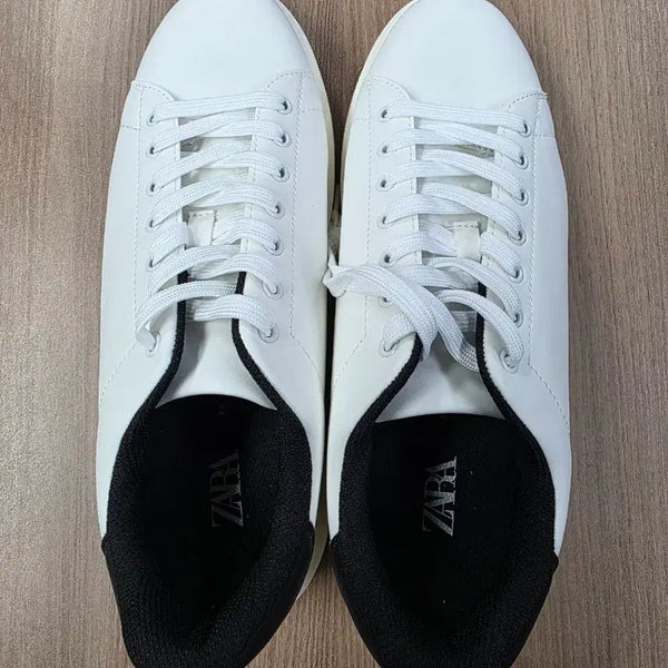 [BUNJANG] Zara Sneakers White Black / 자라 스니커즈 화이트 블랙