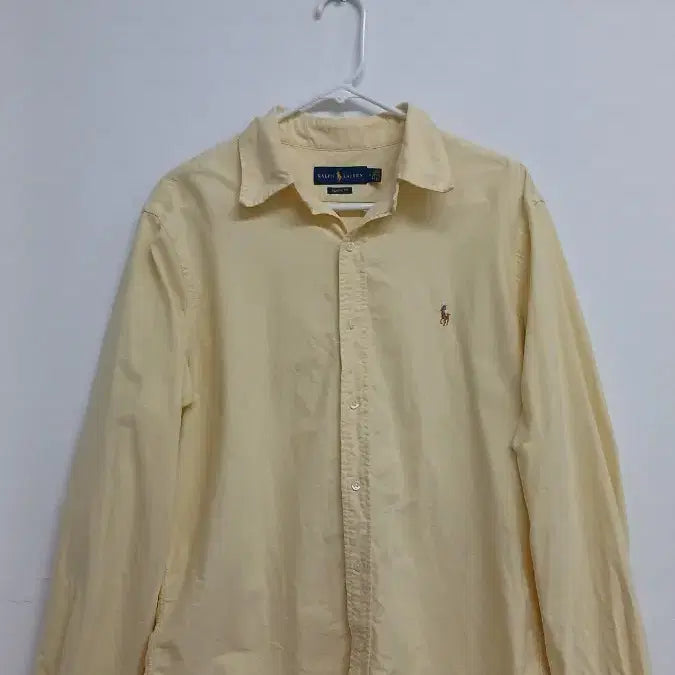 [BUNJANG] Polo Ralph Lauren Oxford Shirt Yellow / 폴로 랄프로렌 셔츠 옐로우