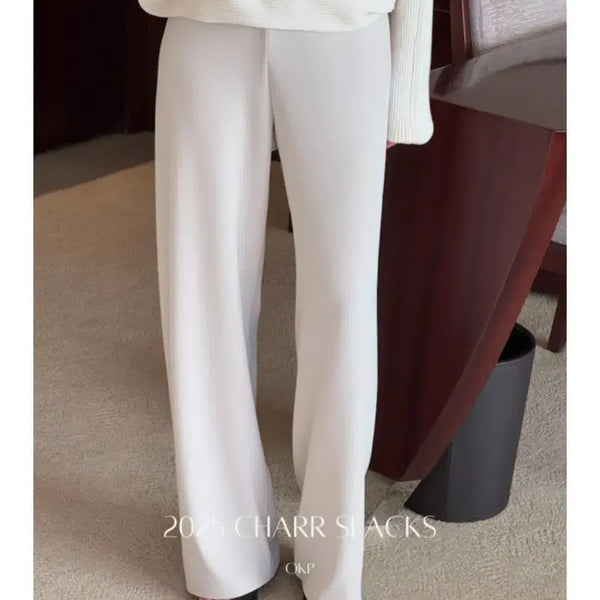 [BUNJANG] 5kplace Char-Ruree Slacks Pants Bundle Set / 5kplce(오케이플레이스) 차르르 슬랙스 팬츠 새제품 2장일괄판매