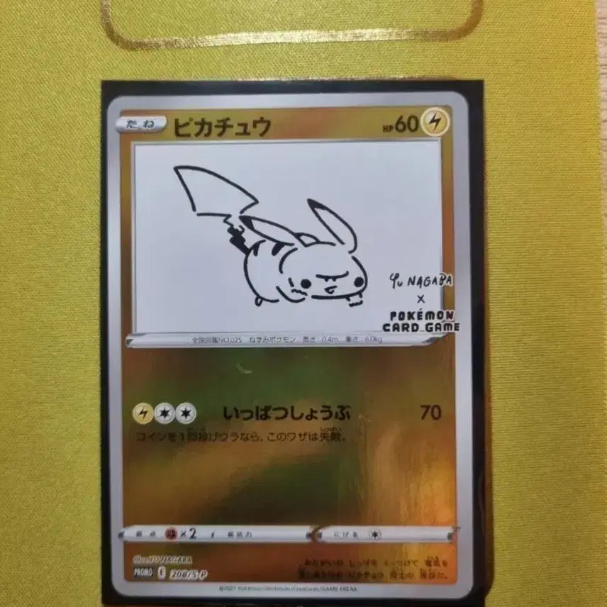 [BUNJANG] Yuna's Pikachu Card / (택포30) 유나가바 피카츄카드