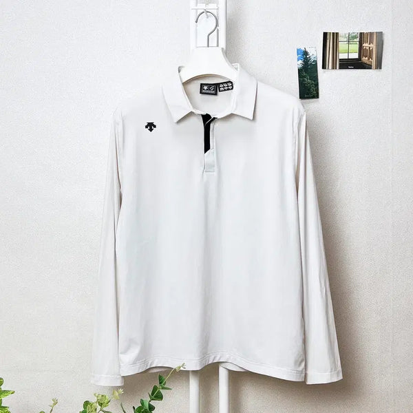[BUNJANG] Descente Golf Men's Long Sleeve T-Shirt Size 105 / 데상트골프 남성 긴팔 티셔츠 105