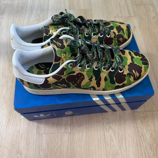 [BUNJANG] Adidas x Bape Stan Smith Cloud White / [285, 새상품]베이프 아디다스 스탠 스미스 클라우드 화이트