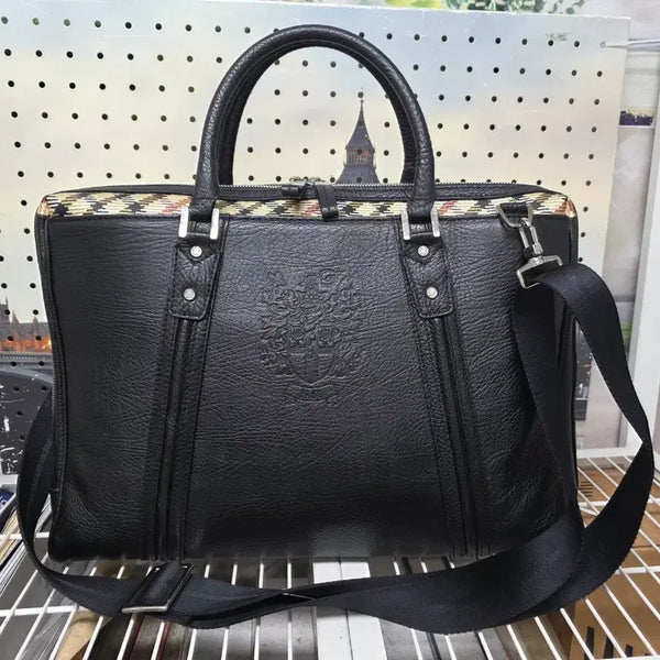[BUNJANG] Daks Leather Briefcase Laptop Bag / 닥스 서류가방 브리프케이스 노트북가방 BF73