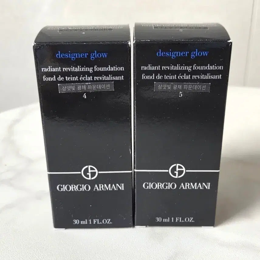 [BUNJANG] Giorgio Armani Designer Foundation (Shade 4 & 5) / 조르지오 아르마니 디자이너 파운데이션