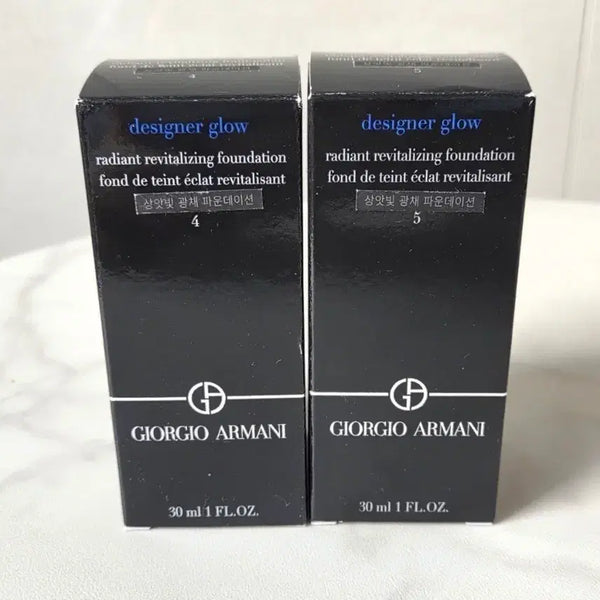 [BUNJANG] Giorgio Armani Designer Foundation (Shade 4 & 5) / 조르지오 아르마니 디자이너 파운데이션