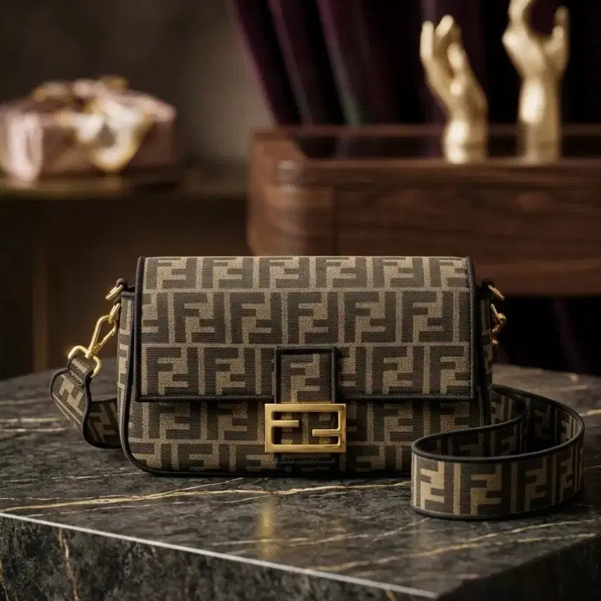 [BUNJANG] Fendi Baguette Bag Brown / 펜디 바게트백 브라운