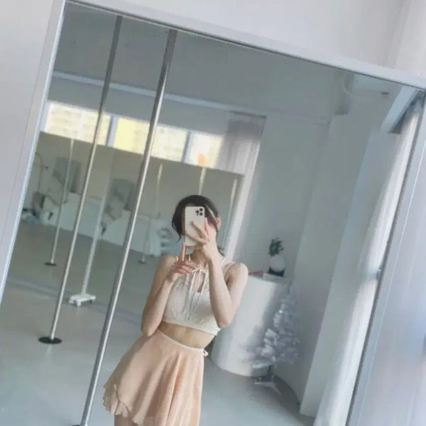 [BUNJANG] Lenuique Polewear Polling Skirt Ballet Skirt / 르니끄 폴웨어 폴링스커트 발레스커트