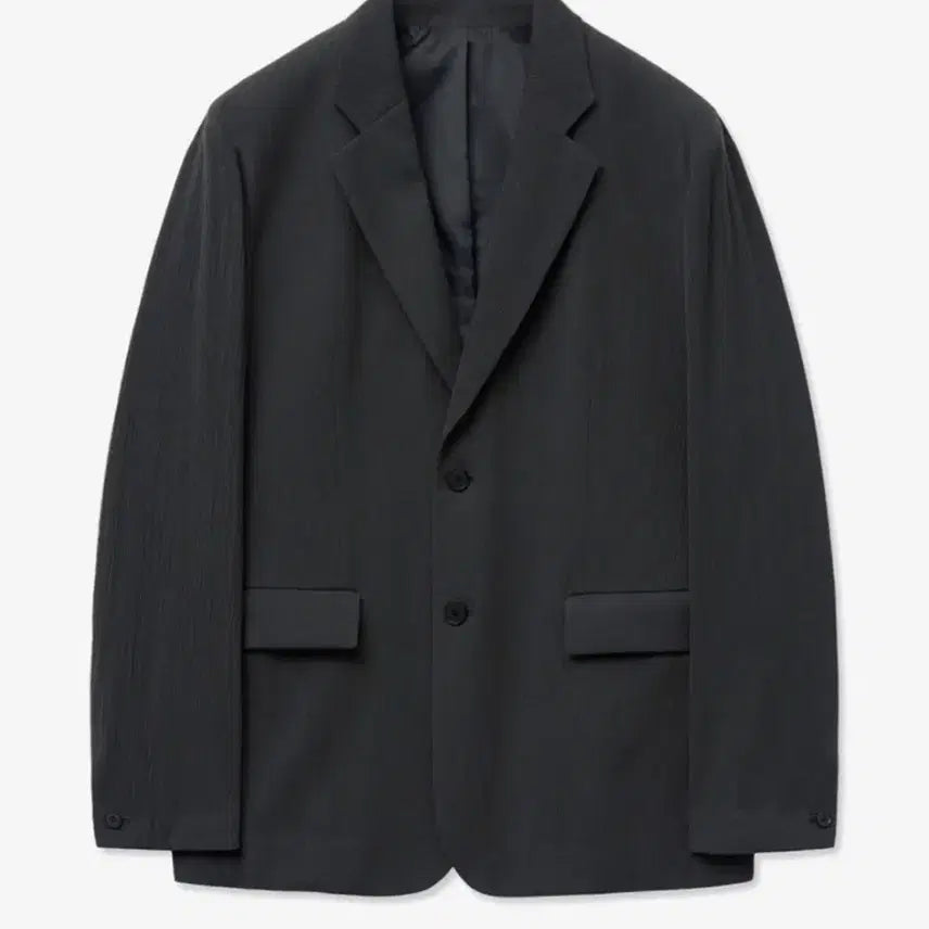 [BUNJANG] TNGT Seersucker Jacket 100 Gray / 새상품 TNGT 시어서커 자켓 100 그레이