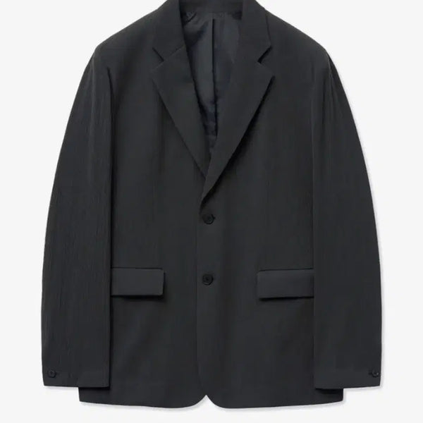 [BUNJANG] TNGT Seersucker Jacket 100 Gray / 새상품 TNGT 시어서커 자켓 100 그레이