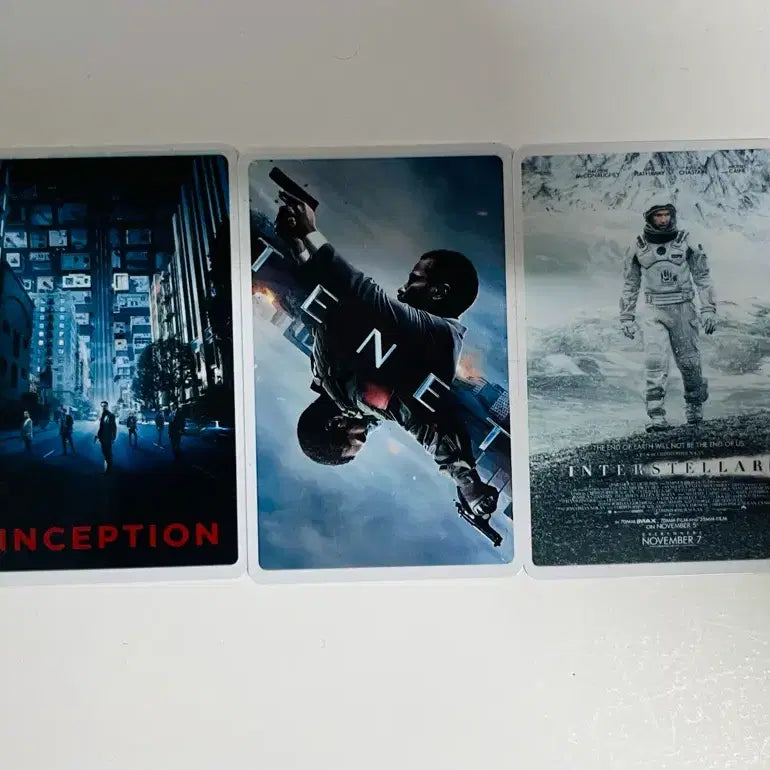 [BUNJANG] Inception Tenet Interstellar Photocard Set / 인셉션 테넷 인터스텔라 포토카드 세트