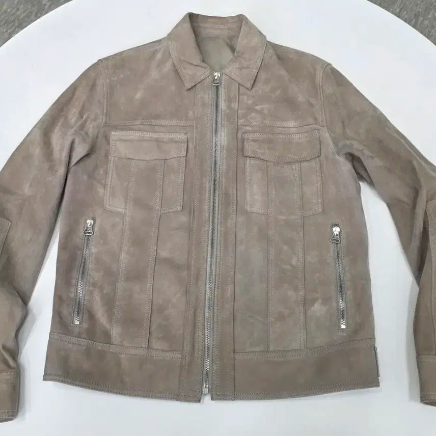 [BUNJANG] Solid Homme Suede Trucker Jacket / 솔리드옴므 스웨이드 자켓